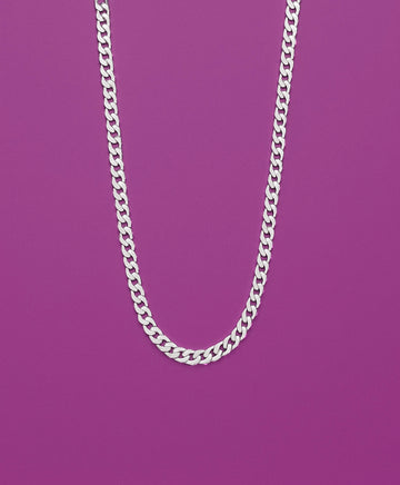 Men’s Cuban Chain in 92.5 HM Silver – Premium Sterling Silver Jewelry