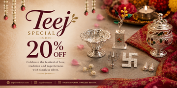 Teej Ready: 925 Silver Jewellery for the Season of Swings and Sindhara