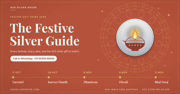 Navratri to Bhai Dooj: Your Festive Silver Guide