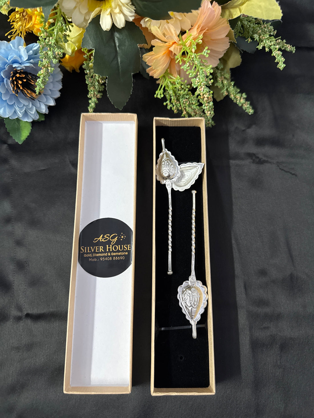 Silver Kajrota for Bride & Baby – Ethnic Kajal Dani Gift in 925 Silver