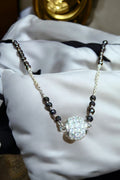 Silver Mangalsutra Trending Ball look made with 925 Silver
