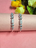 Minimalist 92.5 Silver Baby Kada – Pure Silver for Newborns & Kids