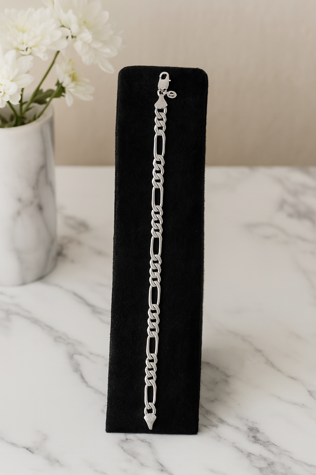 Silver chain bracelet 