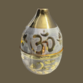 Golden Silver Nariyal OM SATYA SIGN 65 Grms Nariyal Cover