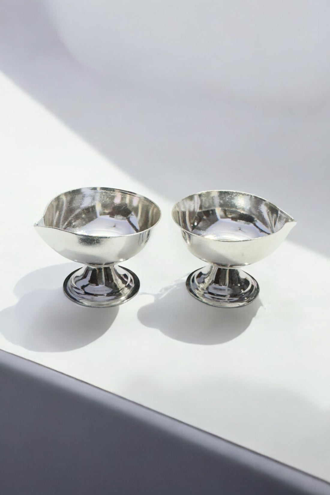 Silver Deepak silver Diya