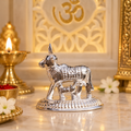 92.5 Sterling Silver Cow and Calf Gay Bachra Idol
