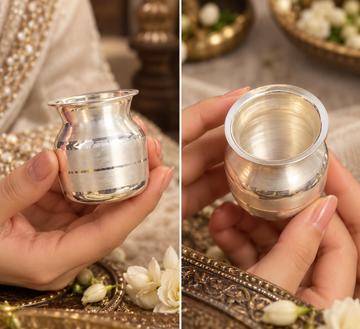 92.5 silver Karwa Chauth lota for puja