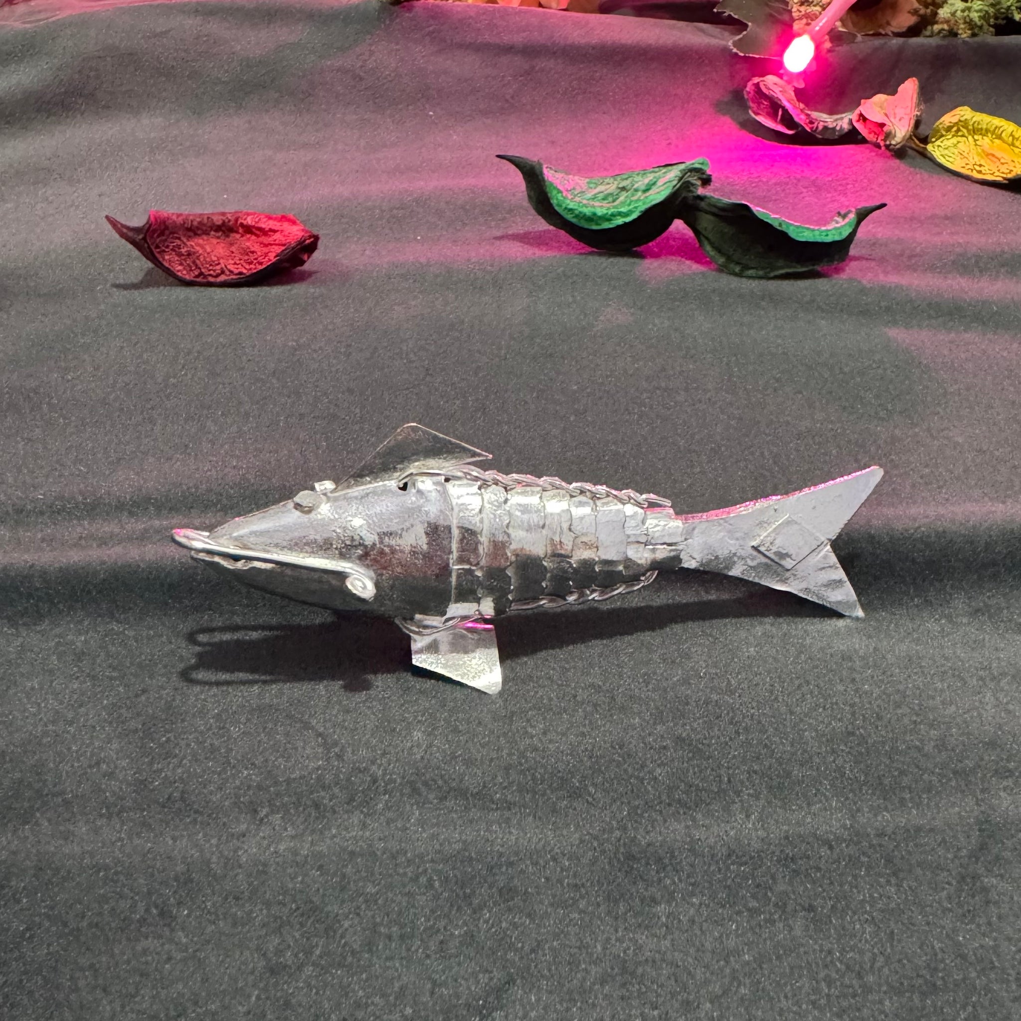 925 Pure Silver Fish Idol Chandi Ki Machhli for Wealth and Prosperity