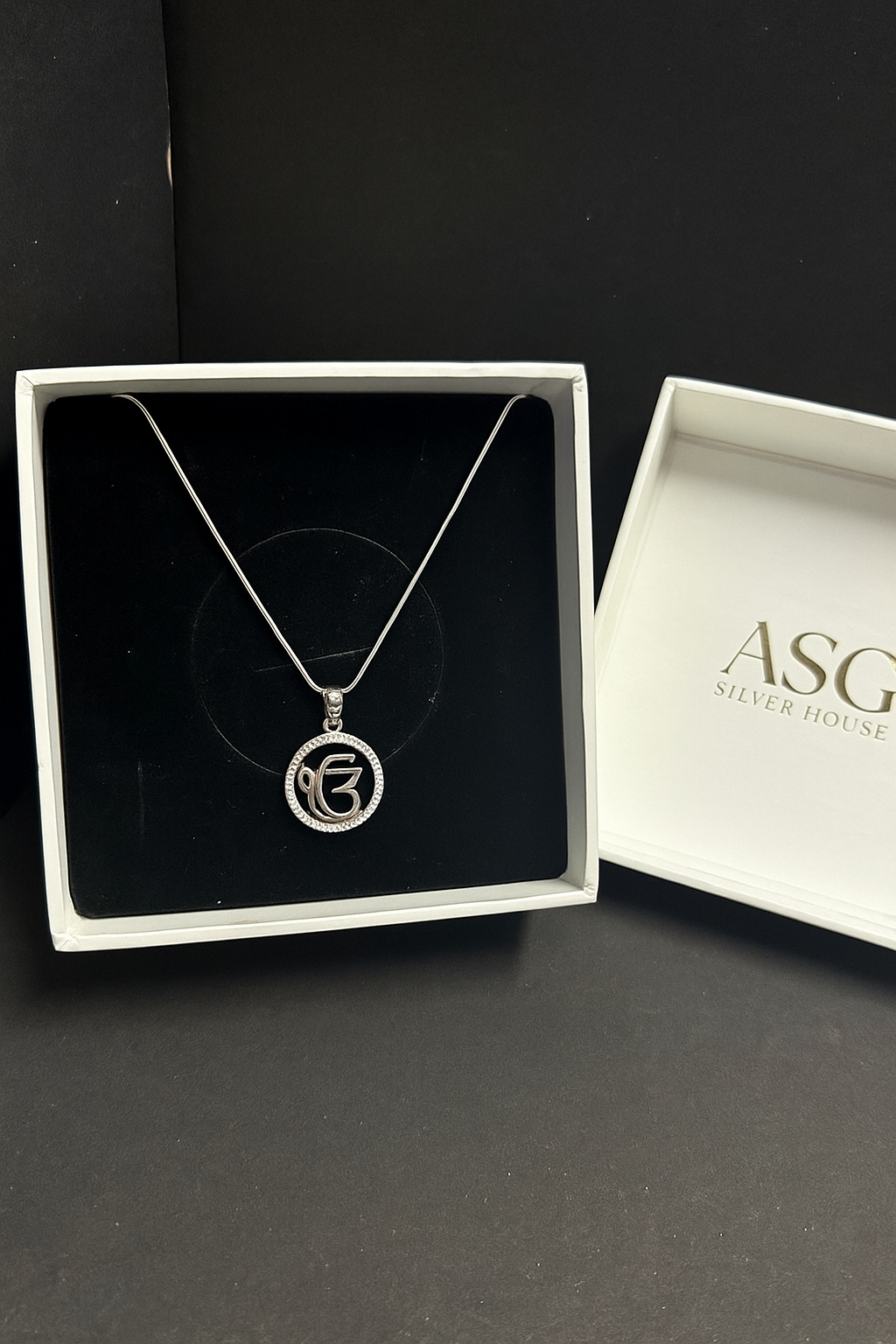 Spiritual 925 silver Ek Omkar  charm pendant for daily use