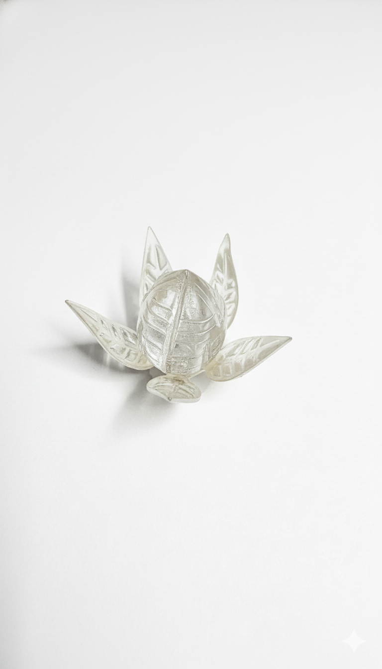 Auspicious pure silver coconut — perfect for Kalash pooja and gifting