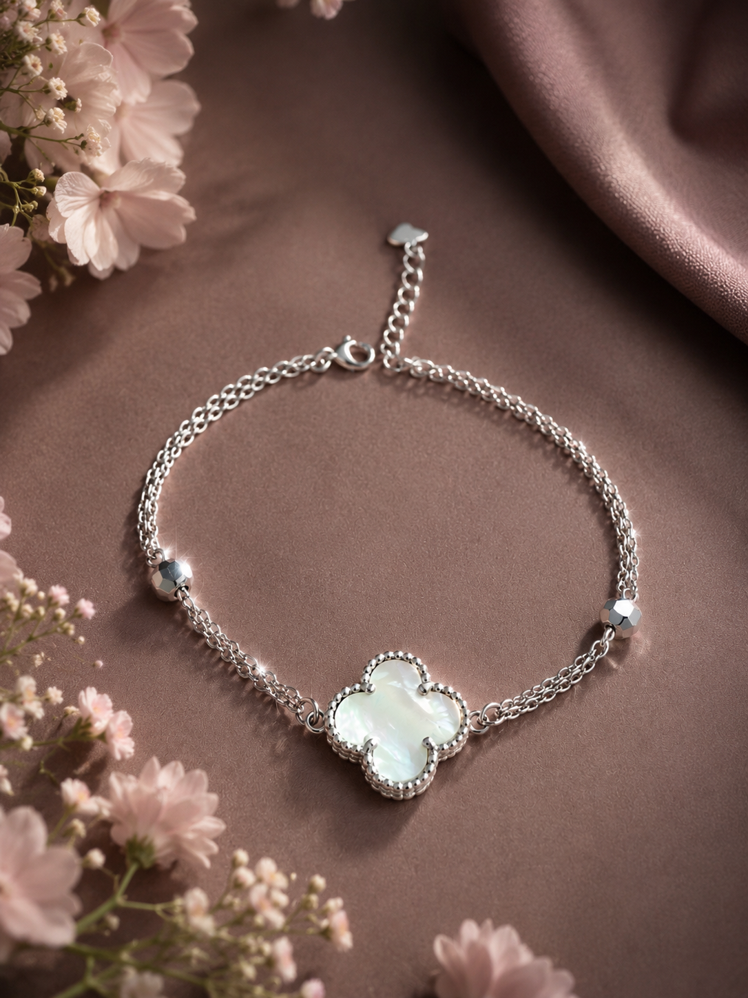 Clover Charm Jewellery Gift for Her