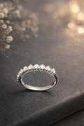 Elegant silver ring for daily wear

