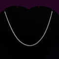 Hallmarked silver chain necklace for men stylish daily wear jewellery