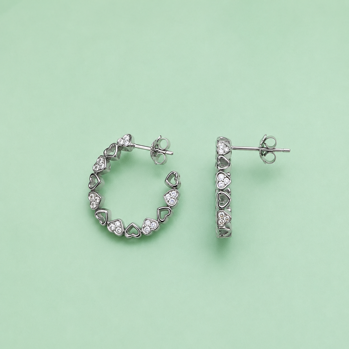 Sterling Silver Hoop Earrings India