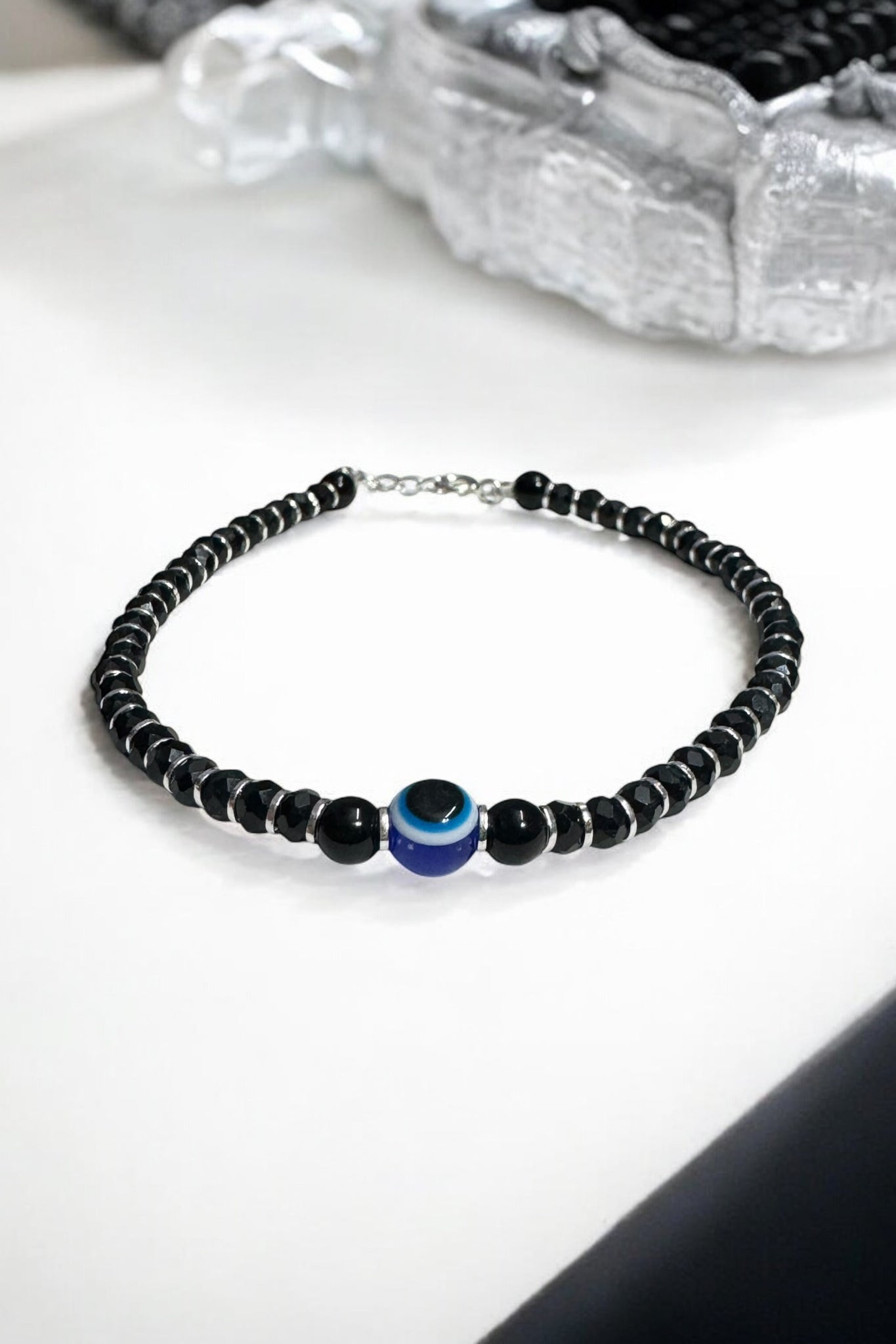 Evil Eye Nazariya with lock in 92.5 HM Silver