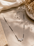 Adjustable Chain Sterling Silver Mangalsutra