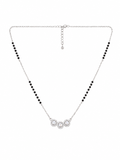 Elegant Daily Wear Silver Mangalsutra Jewellery