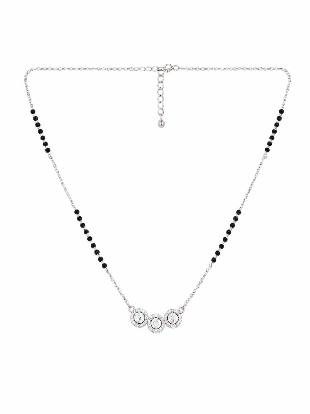 Elegant Daily Wear Silver Mangalsutra Jewellery