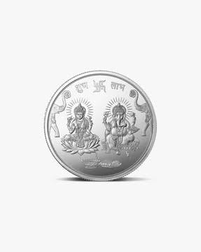 10 GRMS GANESH LAXMI MMTC COINS PURE 999.9 SILVER