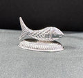 Lucky Silver Fish Idol for Mandir and Living Room Decoration