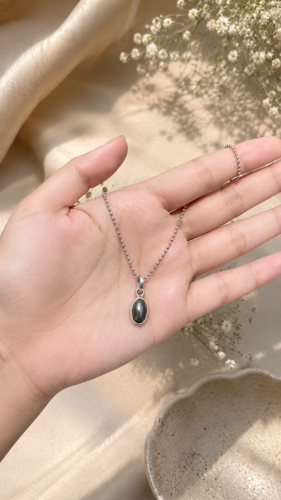 Natural Pyrite Crystal Pendant for Men & Women
