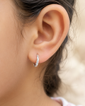 Premium 925 Sterling Silver Hoop Earrings for Daily Wear