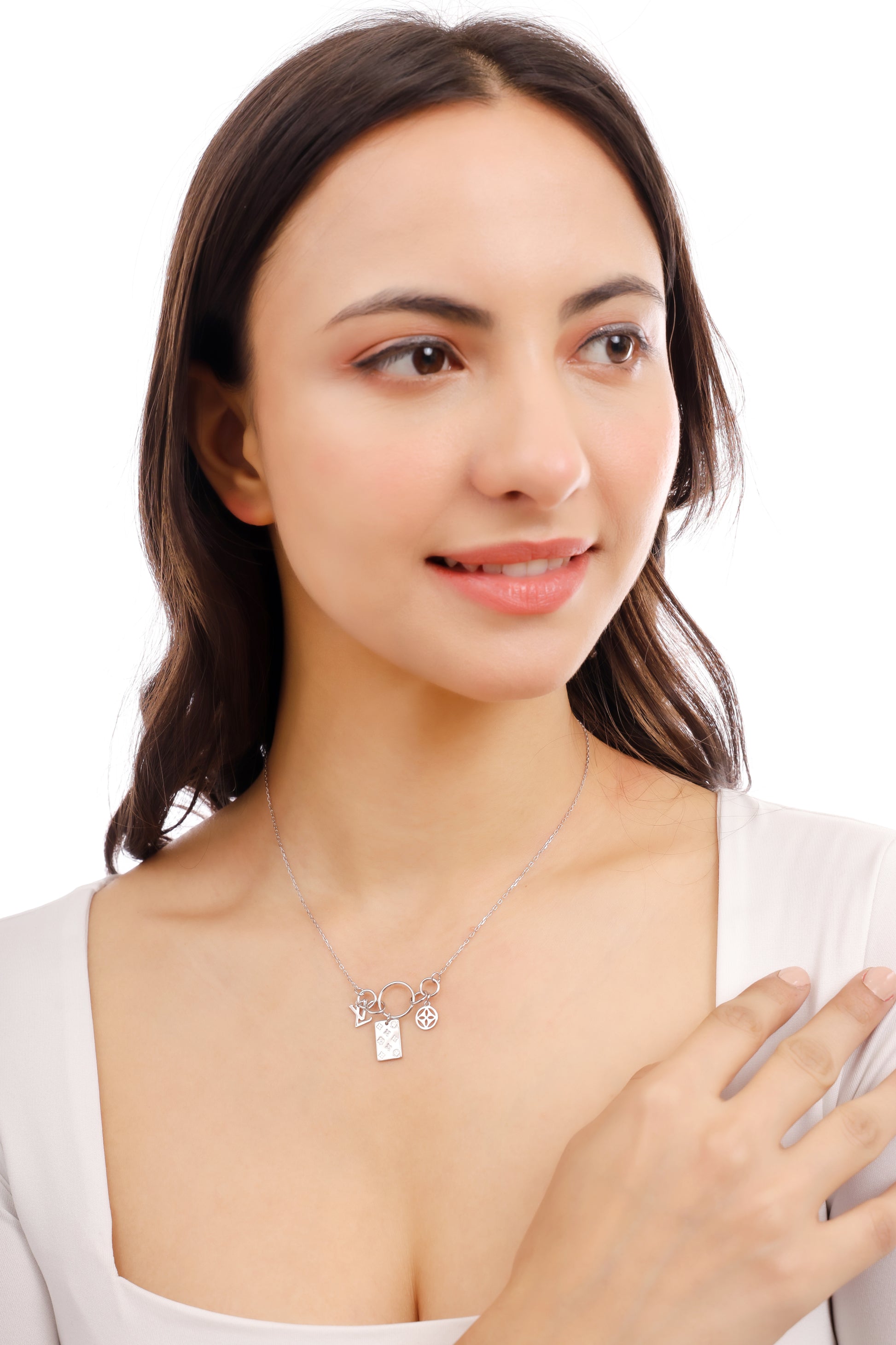 Pure Silver 925 Silver rose gold chain