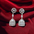 Silver Jhumki 