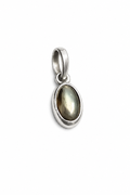Handcrafted 925 Sterling Silver Pyrite Pendant