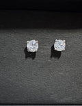 Sterling silver Swarovski drop earrings – elegant party and festive jewelry