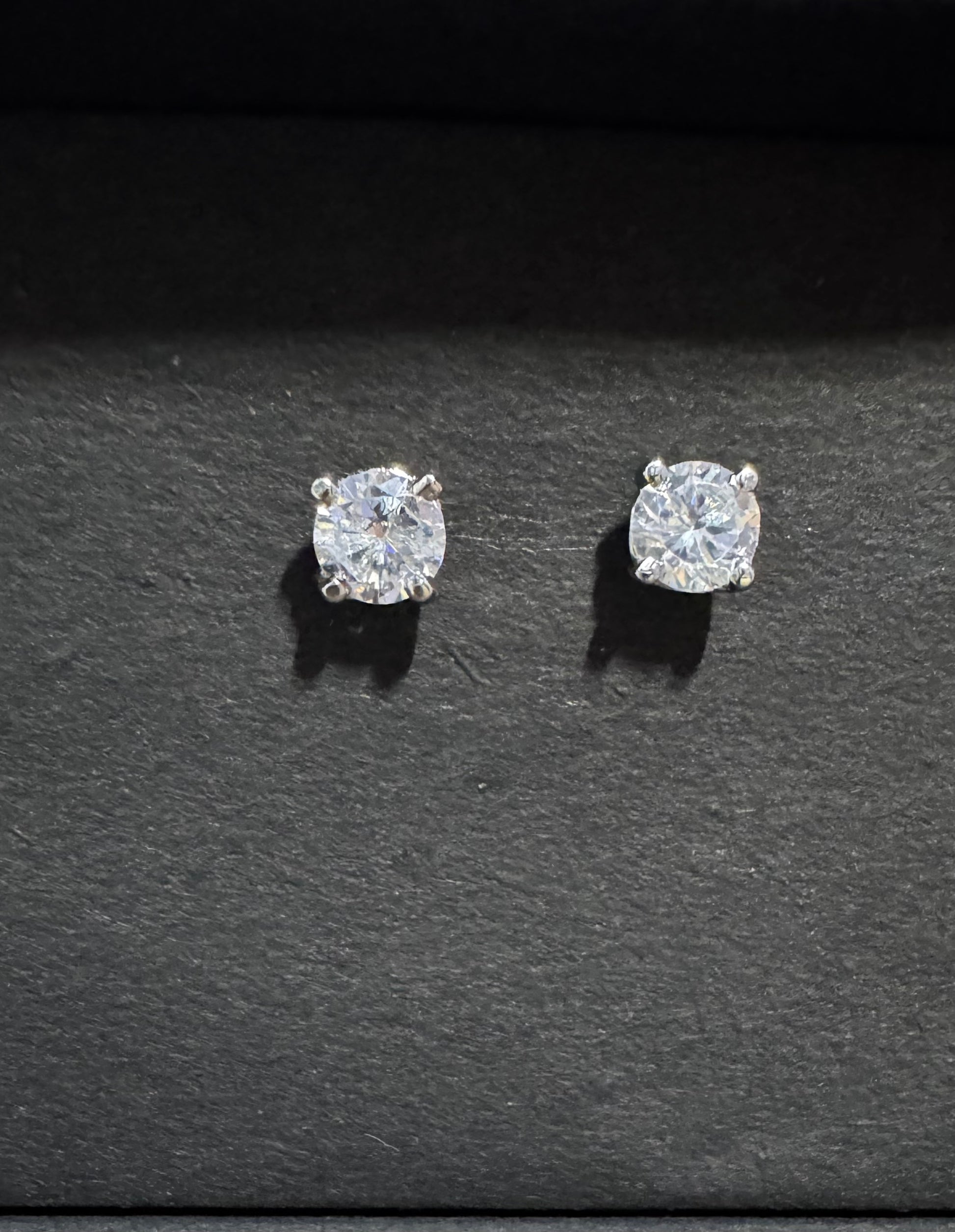 Sterling silver Swarovski drop earrings – elegant party and festive jewelry