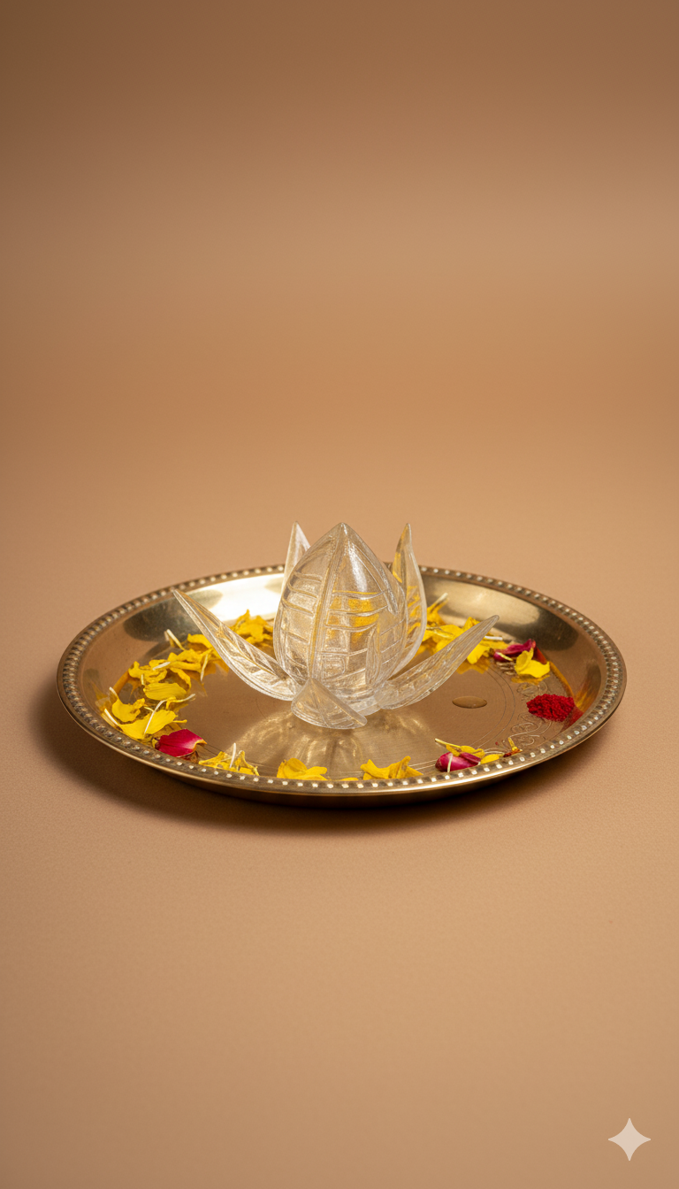 Pure 925 Silver Nariyal for pooja and Vastu rituals — symbol of prosperity and good luck