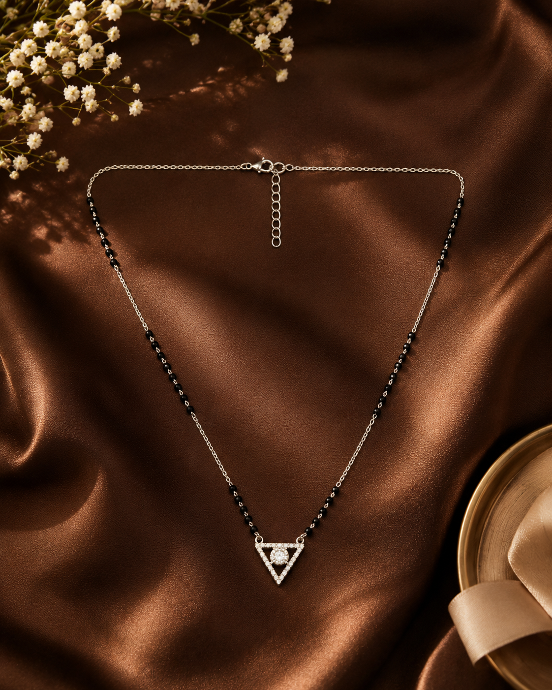 Traditional and Modern Heart Motif Mangalsutra