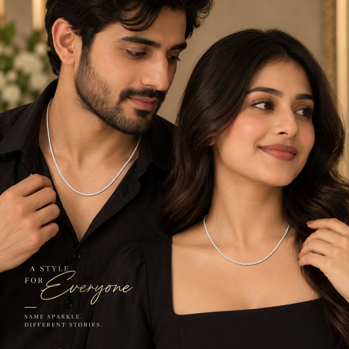Unisex 925 silver link chain by ASG Silver House