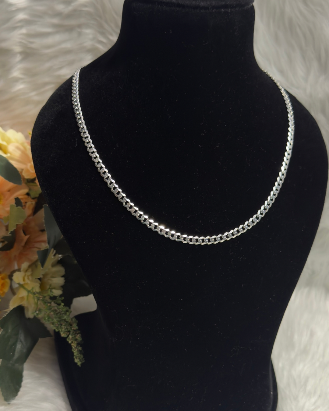 Men’s Cuban Chain in 92.5 HM Silver – Premium Sterling Silver Jewelry