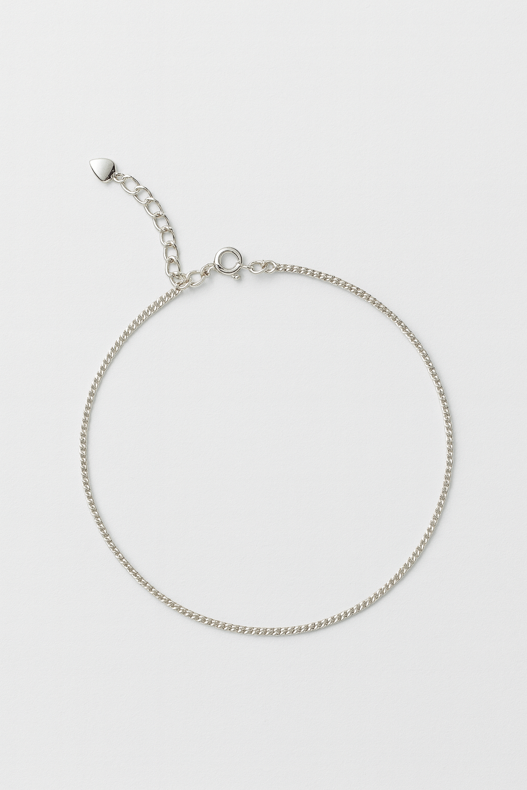 Women’s sterling silver anklet adjustable chain jewelry