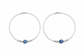 minimalist evil eye anklet daily wear