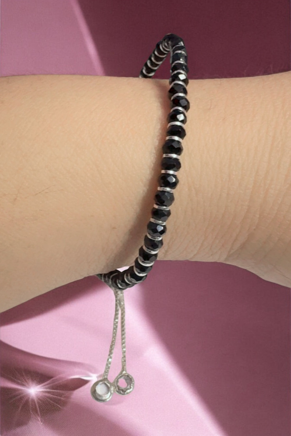 unisex evil eye protection silver bracelet