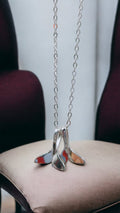 Twin Fly with beautiful chain set for mode look in 92.5 HM Silver