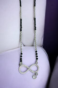 Silver Infinity Look Mangal sutra made with 925 silver