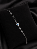 stylish silver bracelet for women